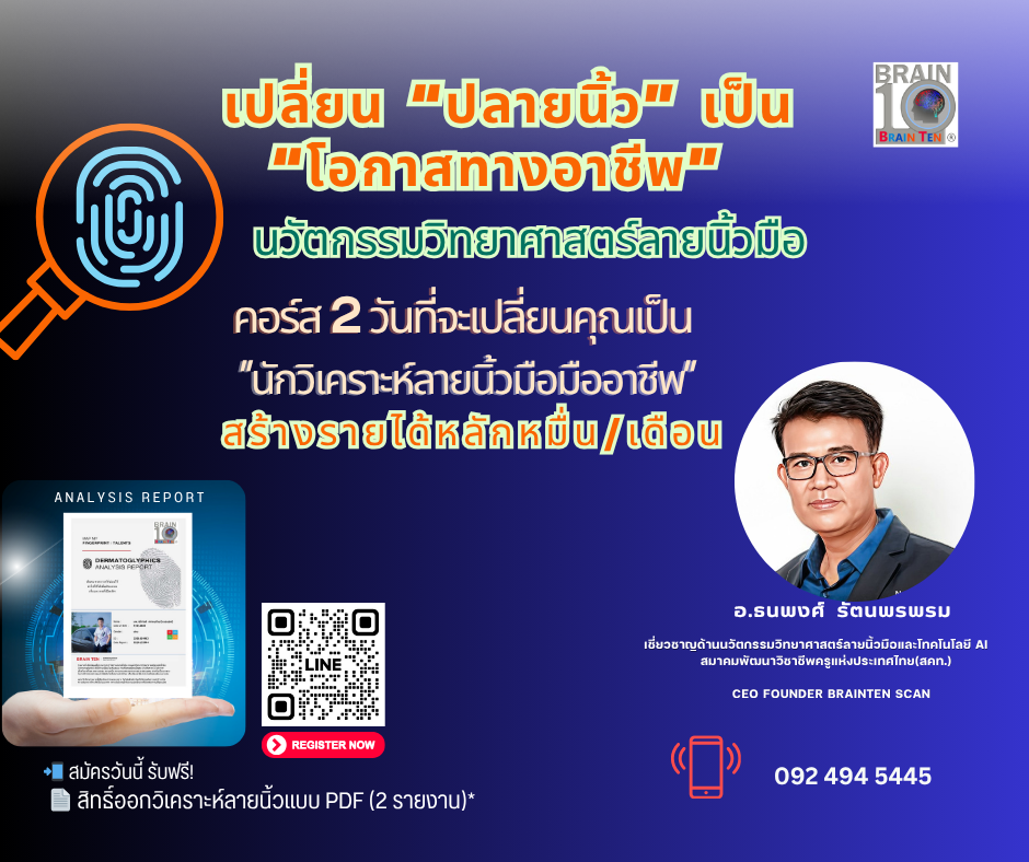 นักวิเคราะห์ลายนิ้วมือ (มืออาชีพ)